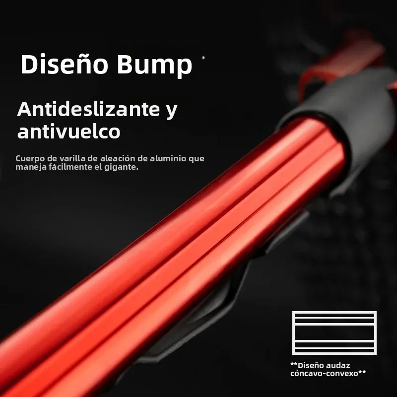 Redes de pesca LINNHUE, red Laning plegable, precio barato, malla de goma/silicona, captura de 14kg, señuelo para peces, herramienta de pesca, accesorio para pescadores - imagen 5