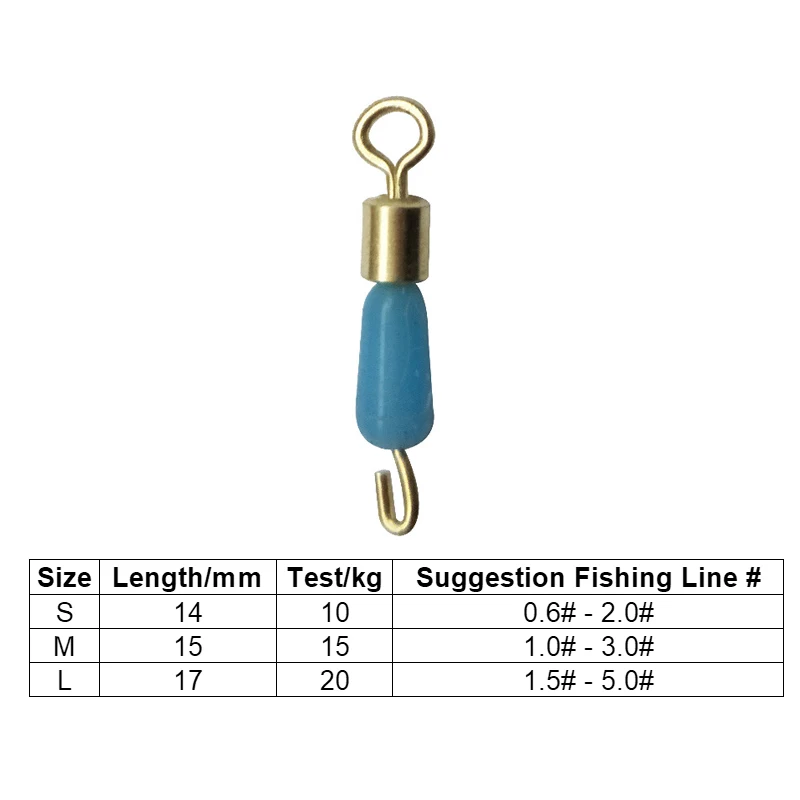 1000 Uds. Suministros de Pesca Clip barril conector de Pin giratorio gel de sílice anillos sólidos anzuelos de Pesca de carpa accesorios de enlace rápido Pesca - imagen 4