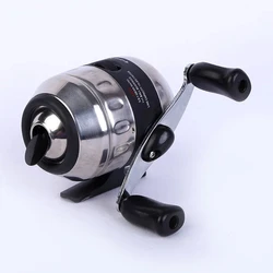 Carrete de pesca acero inoxidable – Sistema cerrado para tirachinas