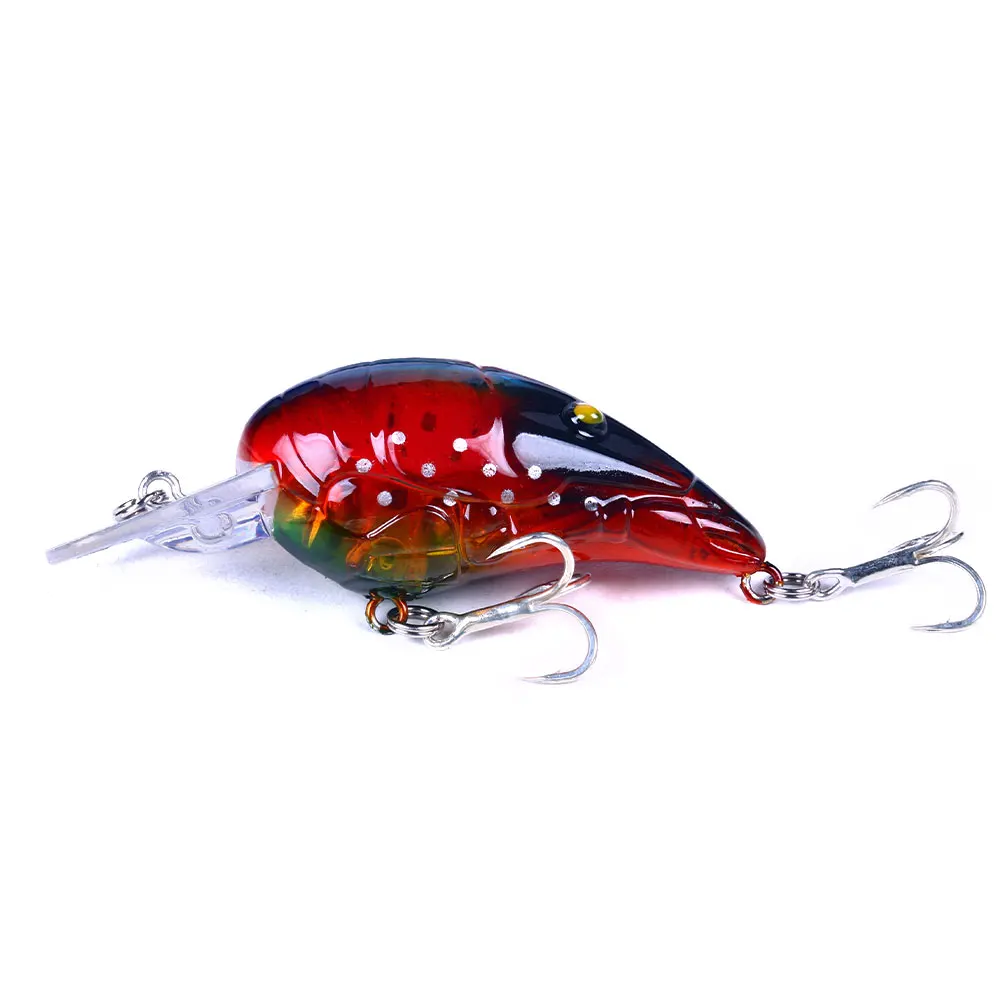 Crankbait 7 cm – Señuelo artificial con ojos 3D para lubina y lucio - imagen 4