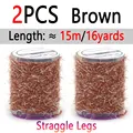 2pcs Brown
