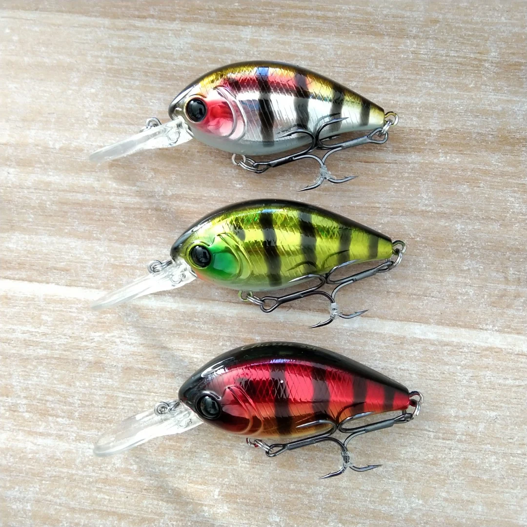 TSURINOYA 3 uds 59F flotante Crankbait señuelo de pesca encanto 59mm 13g Bass Pike cebo duro Jerkbait cebos de manivela profesionales - imagen 2