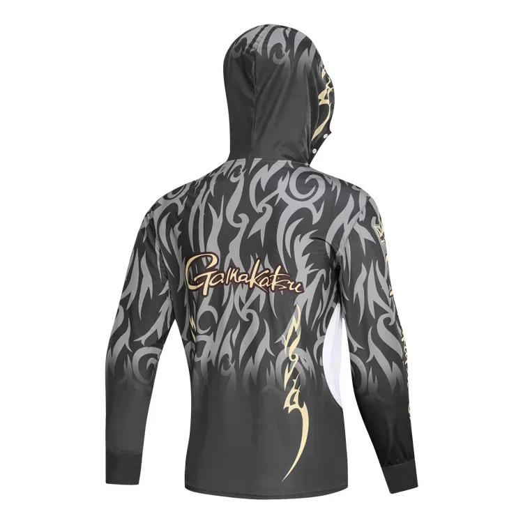 Ropa de pesca transpirable, abrigo, chalecos, ropa de pesca de manga larga, chaqueta Anti-UV de secado rápido, protector solar deportivo - imagen 3