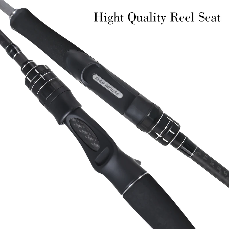 MADMOUSE Japón Fuji piezas caña de Jigging ligera SUPERIOR 1,9 M PE 0,6-1,5 JIG30-120G 9kgs caña de pescar giratoria/fundida para barco caña de pescar en el océano - imagen 5