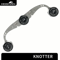 HEIGHTEN-máquina de asistencia de nudos para sedal de pesca, alambre GT, bobinadora de bobina de pesca, accesorios de conector de dispositivo de cable
