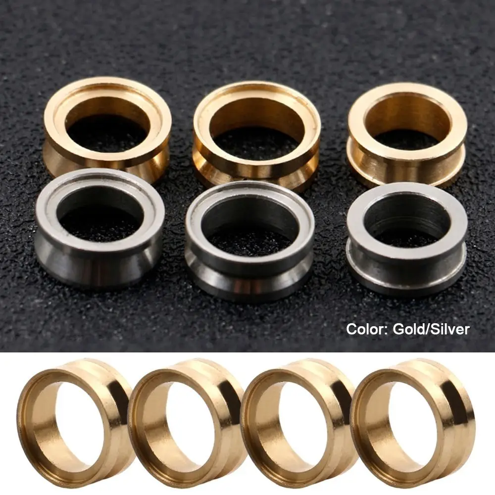 3 uds. Pieza de rodillo de línea de Pesca de latón, pieza de reparación de carrete de Pesca suave, carrete de Pesca giratorio, carrete de Pesca de oso - imagen 2