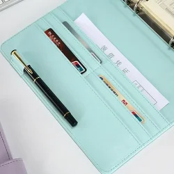 Cuaderno de pesca recargable Vintage cuero – Organizador documentos A5