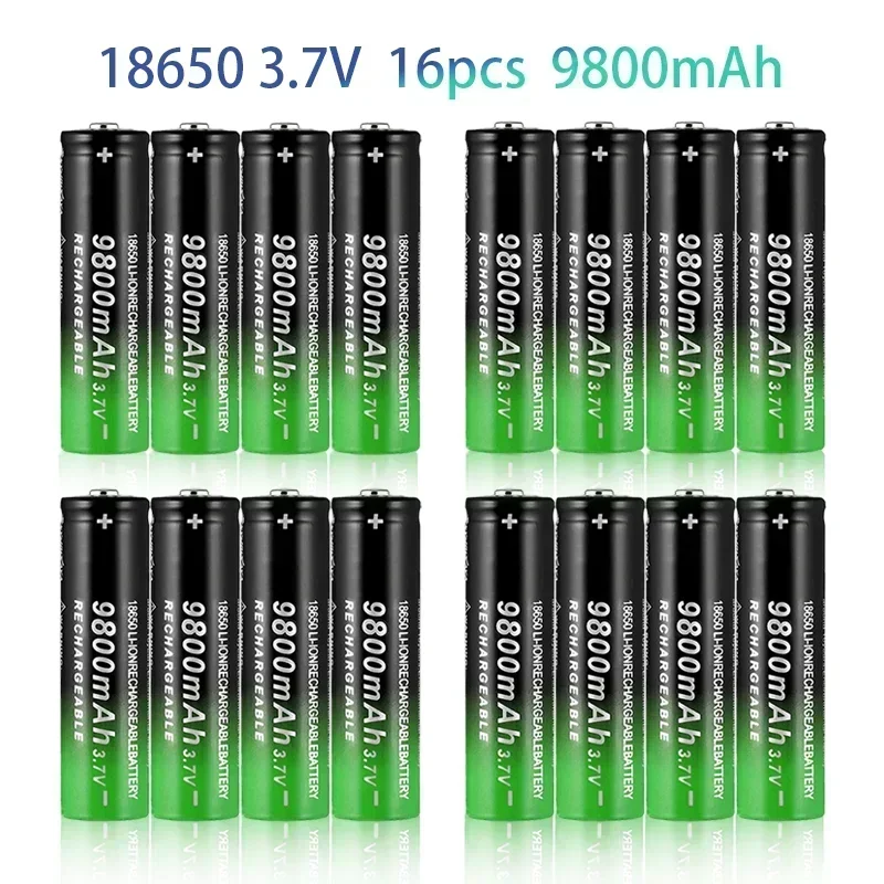 Linterna LED 18650 recargable con batería litio para pesca nocturna