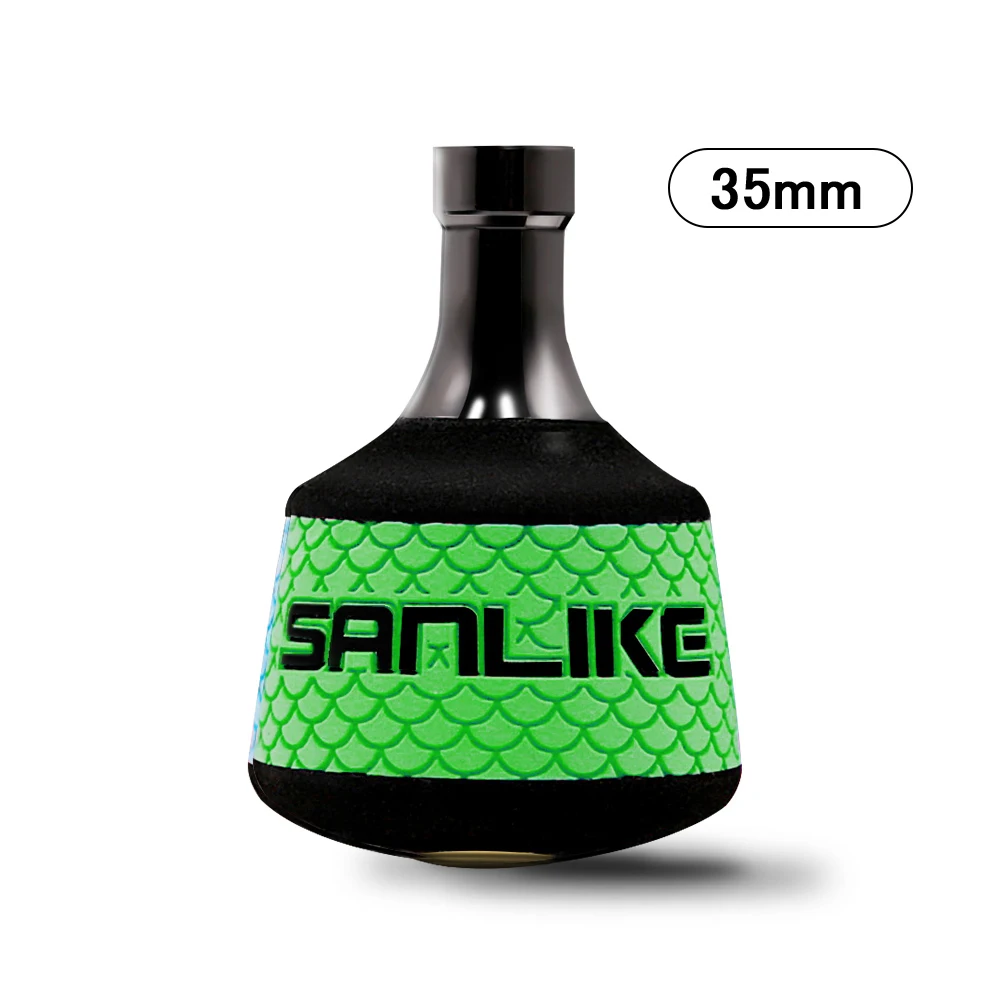 SANLIKE-perilla de mango de carrete de pesca resistente A la corrosión, compatible con Shimano A & Daiwa S, carretes giratorios para Baitcasting - imagen 4
