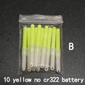 yellow B no battery