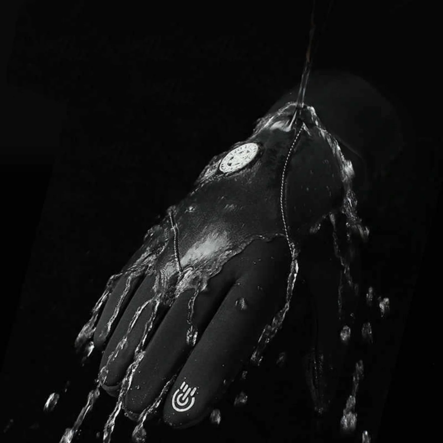 Guantes de ciclismo de invierno para hombre y mujer, manoplas cálidas con pantalla táctil de dedo completo, antideslizantes, accesorios para ciclismo al aire libre - imagen 3