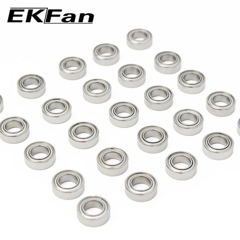 EKFan-Accesorios de rodamientos de herramientas de pesca, DDL-740ZZH de carrete de bolas de 7x4x2,5mm/9x3x5mm, componentes de pesca con mango, 1 unidad - imagen 5