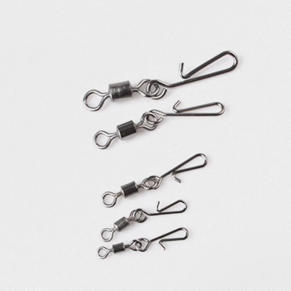 NGB 5PCS Pesca giratoria con broche colgante 2 #   4 #   6 #   8 #   10 #   Accesorios de pesca con conector de señuelo - imagen 4