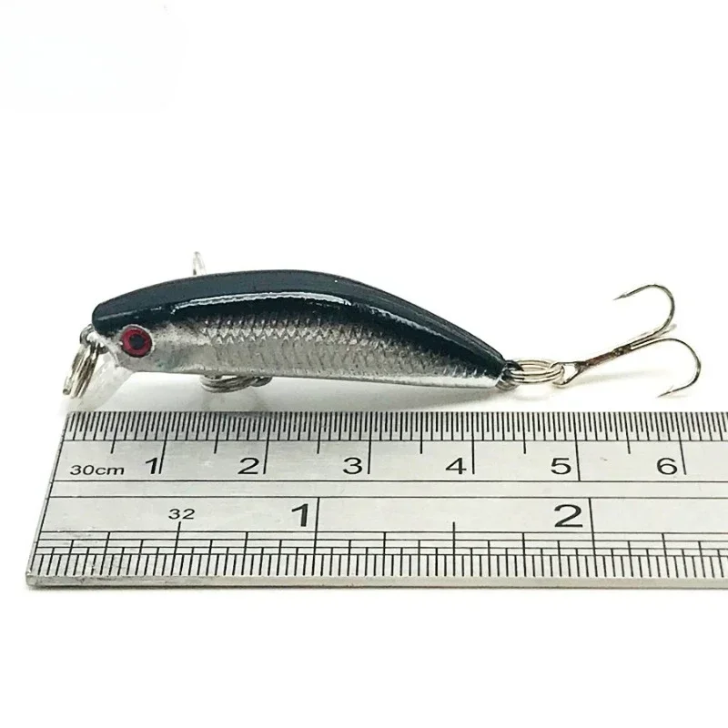 Jerkbait Minnow Carp Mini Crankbait señuelo de Pesca, Señuelos, Wobblers para peces duros, artificiales, cebo falso, Swimbait, señuelos de agua superior de mar - imagen 3