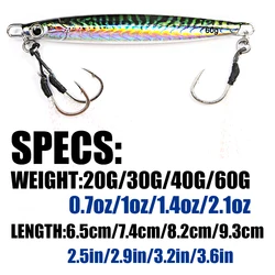B&U Jig Spoon UV Metal – Shore casting para lubina