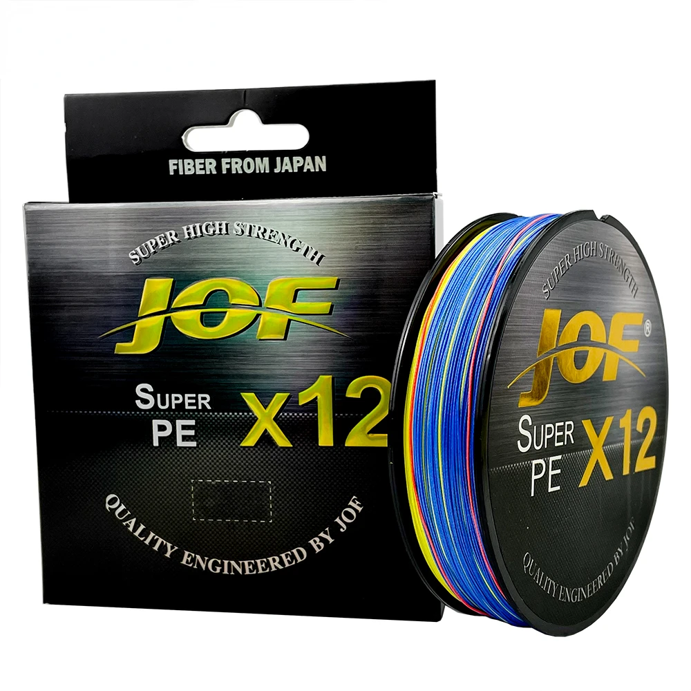 Sedal de pesca resistente al desgaste, 100-500M, 12/9 hebras, multifilamento japonés, alambre PE, diámetro:-0,14 0,40mm, prueba de resistencia: 20-92LB - imagen 2