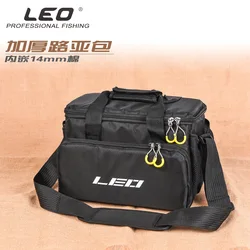 LEO Bolsa Bandolera de Pesca Multifunción para Aparejos y Señuelos