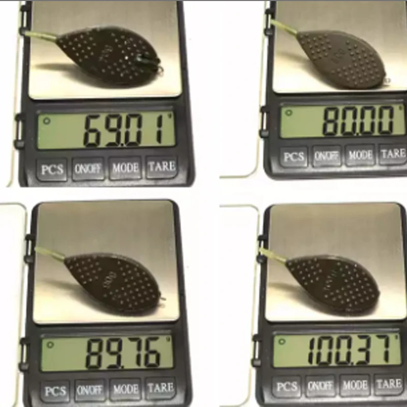 TAKEDO 70g 80g 90g 100g lanzador de cebo aparejos de pesca pesca en línea método plano pesca carpa alimentador para pesca de carpa - imagen 4