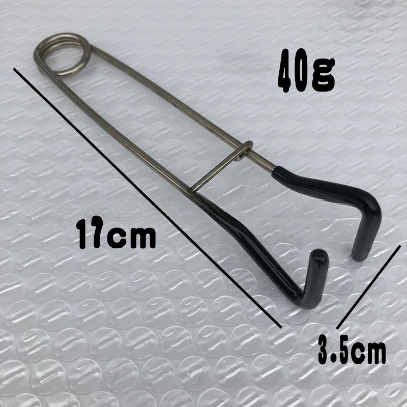 Anzuelo de pesca con mordaza para la boca, señuelo de pesca de rana cambiada, rana trueno, abridor de peces negro, soporte de herramientas de pesca, accesorios de equipo, 1 unidad - imagen 5