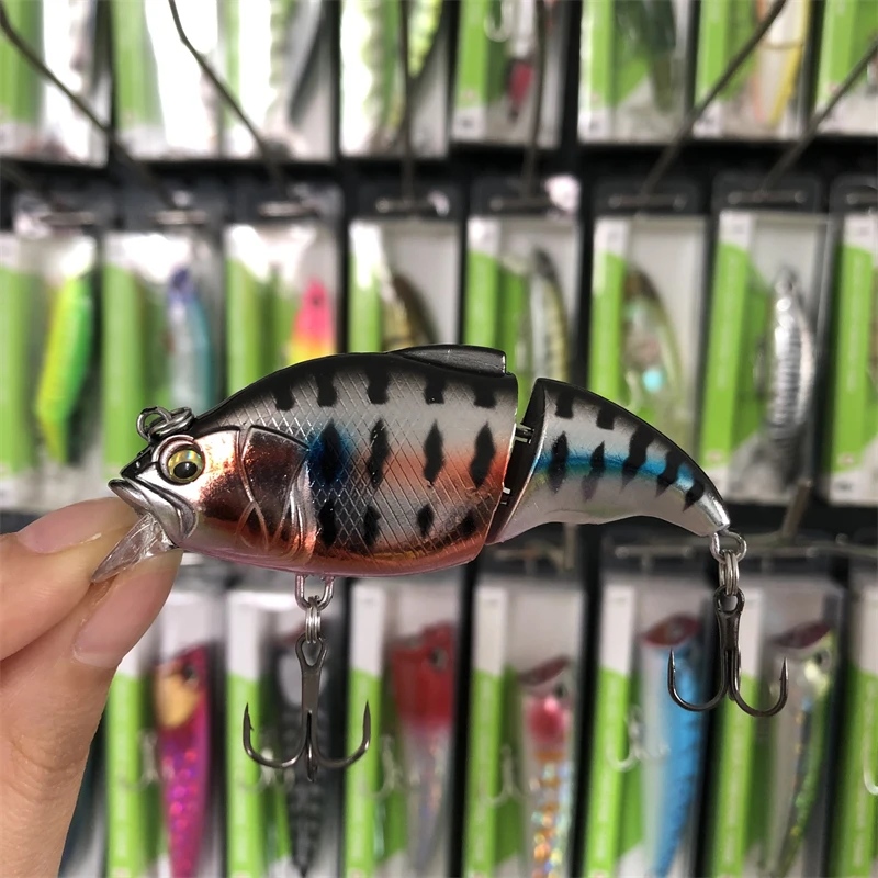 LURETV Japón VIB-X cebo de pescado de doble sección aguas arriba VIB fregadero lento/flotador 9042 - imagen 3