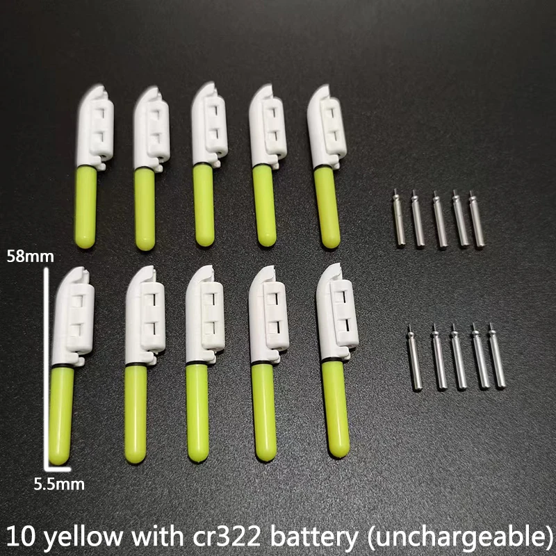 yellow S and battery