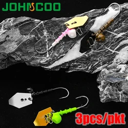 Jig Head Spinner 9g – Cabezal plomado para vinilo pesca