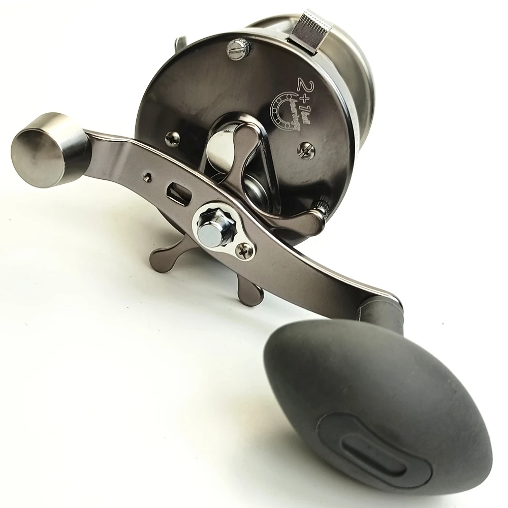 Metal CL90 Carrete de fundición pesca barco agua salada - imagen 5