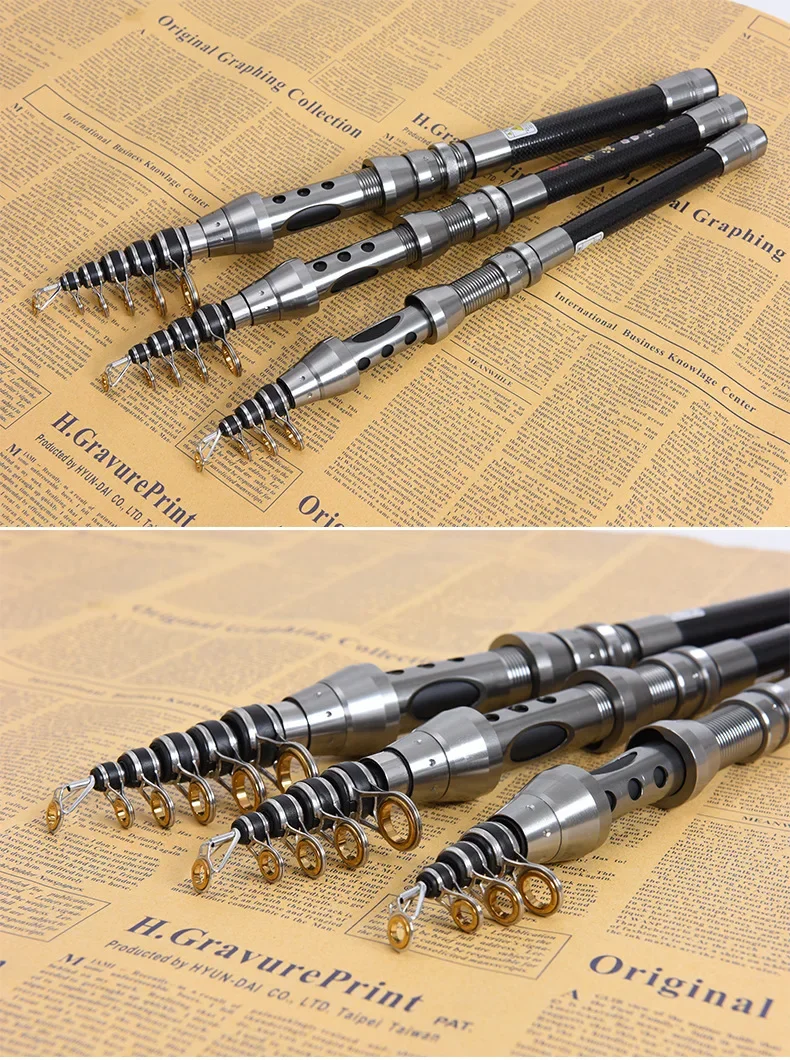 Descubra la mejor experiencia de pesca con nuestras cañas de pesca versátiles de alta calidad