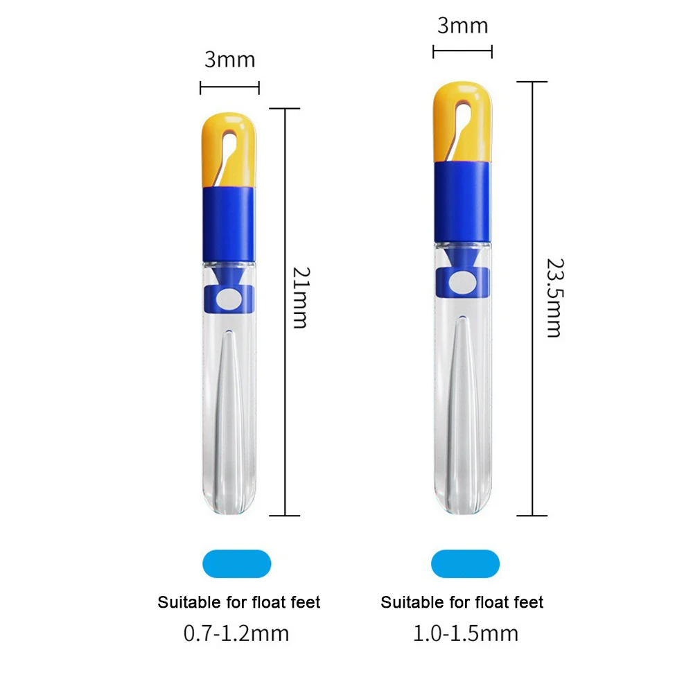 10 Uds flotador de pesca asiento desmontable Anti nudo flotadores de pesca resto portátil rotación de silicona cambio rápido soporte de Bobbers de pesca - imagen 2
