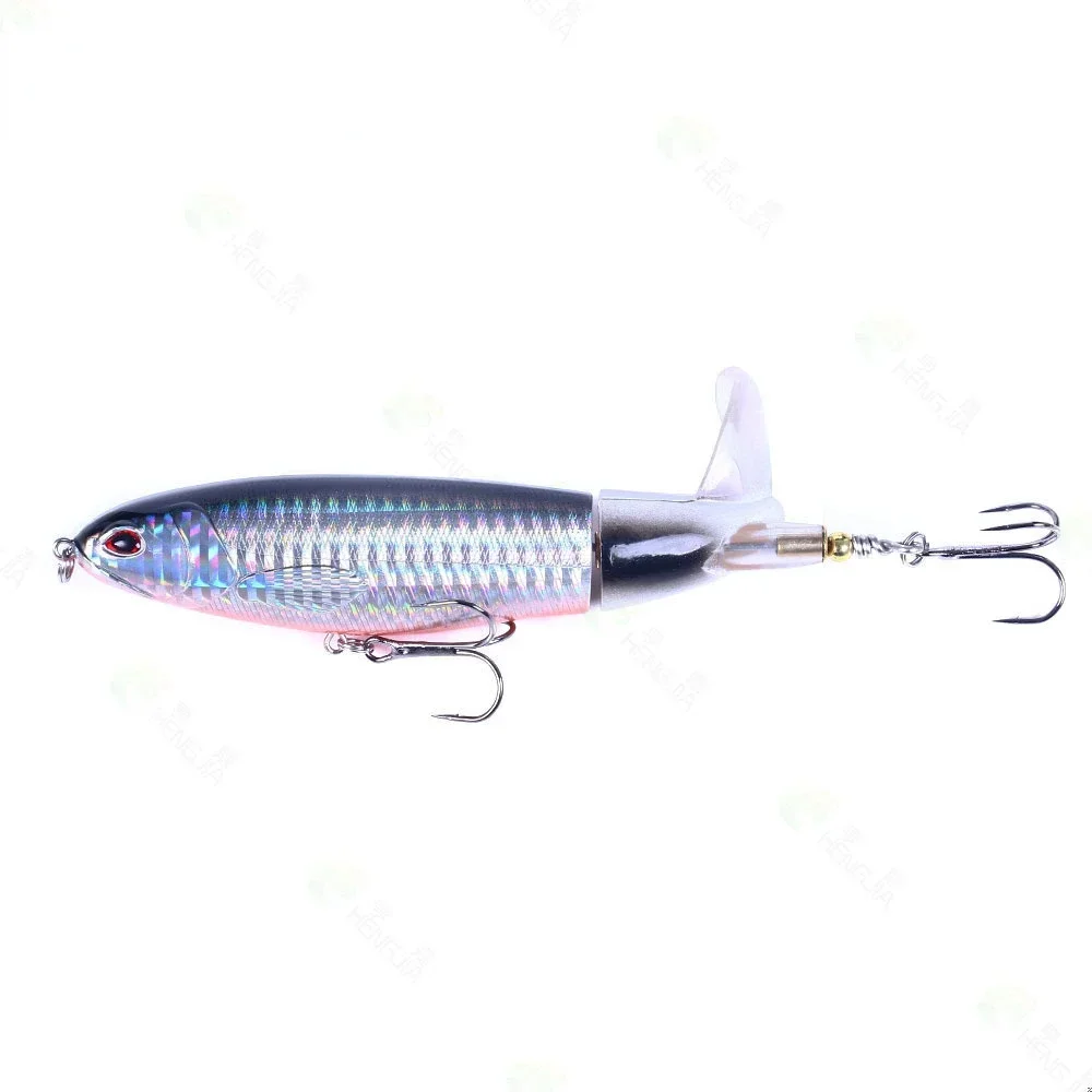 Whopper Popper Señuelo Topwater cola giratoria – Pesca superficie - imagen 4
