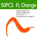 22CM 50pcs FL Orange