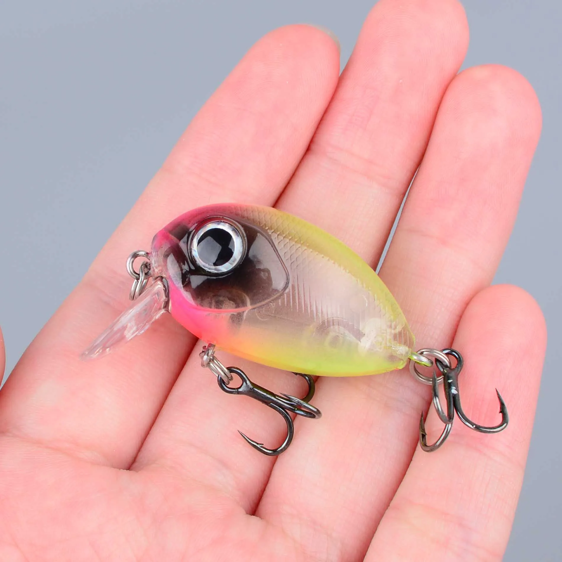 Micro Crankbait flotante Wobbler para arroyos - imagen 5