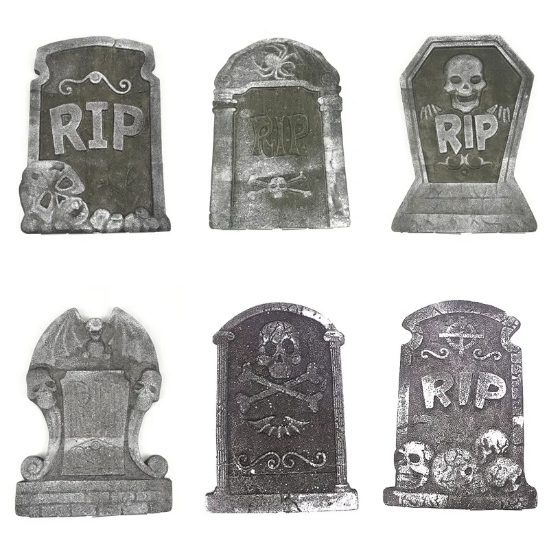Lápida de espuma Halloween – Decoración Casa Encantada para exteriores - imagen 2