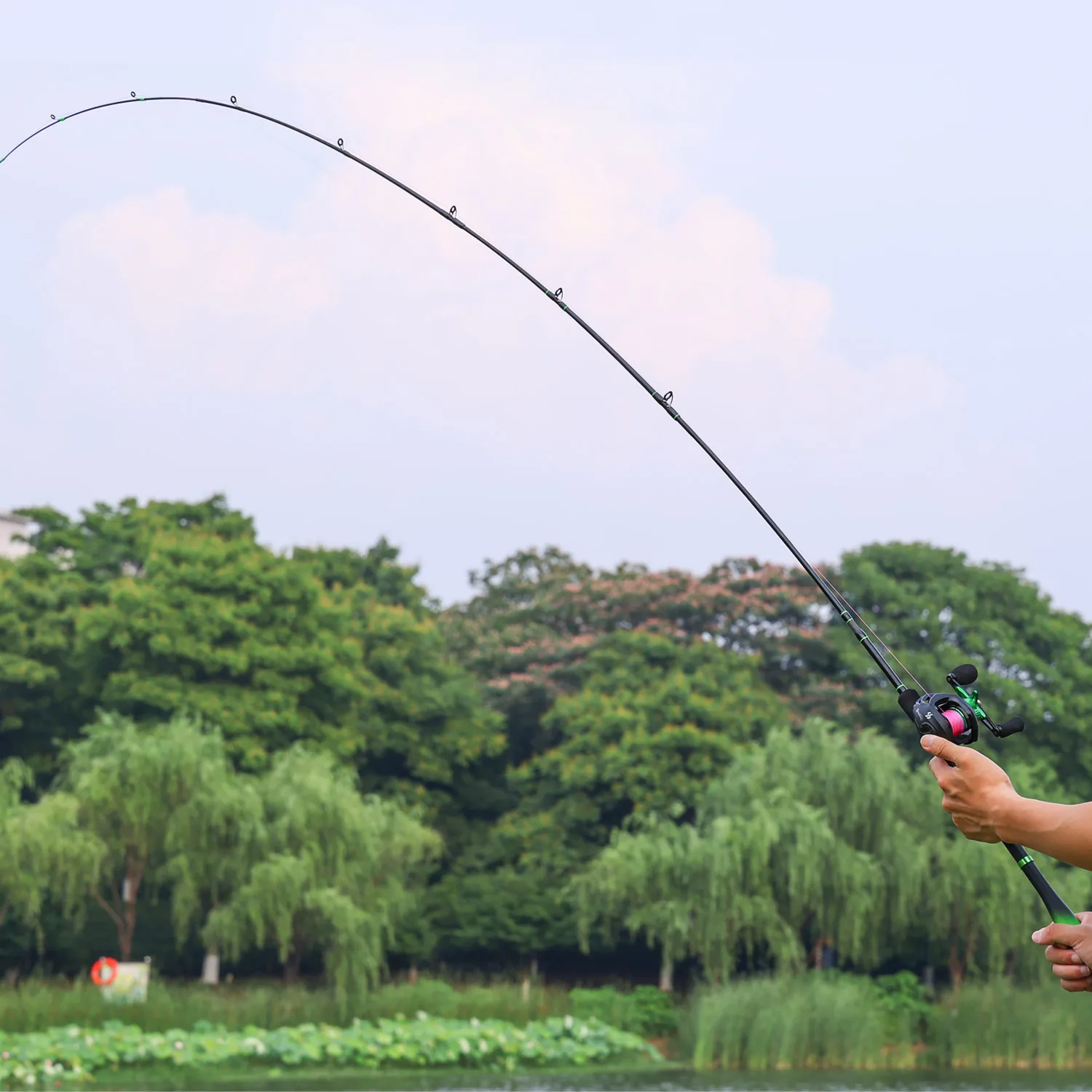 Uso del combo en pesca de lubina