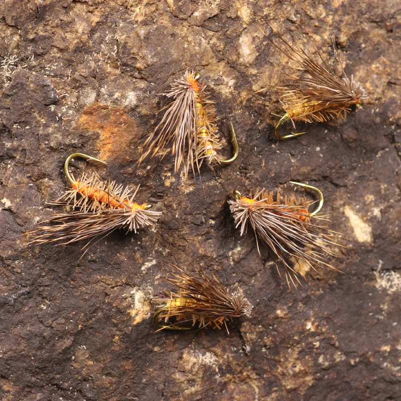 Señuelo mosca seca pelo ciervo Montañés – Para lubina y trucha - imagen 5
