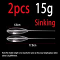 2pcs Sinking 15g