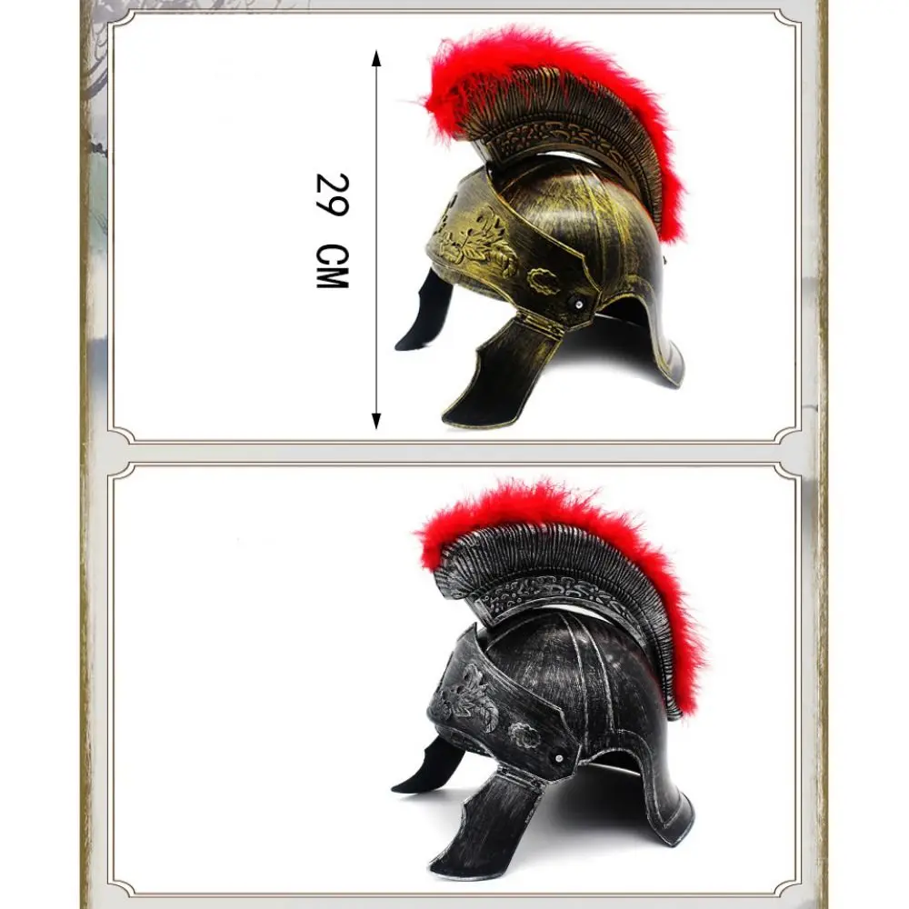 Casco Romano y Espartano Medieval – Disfraz de guerrero para cosplay