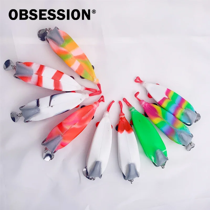 Señuelo rana silicona Obsession WJS para superficie - imagen 4