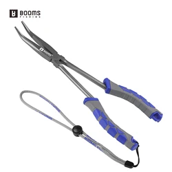 Booms Fishing XW11 Alicates de pesca nariz larga desanzuelador acero