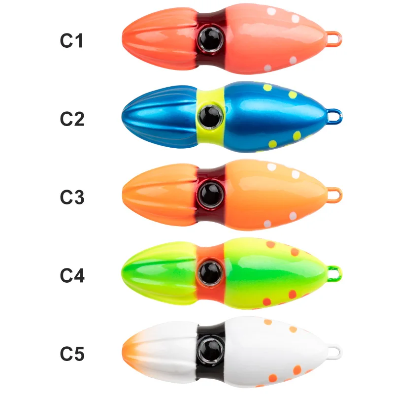 Obsession J137 Anzuelo Jig Head Metal Luminoso – Pesca mar - imagen 5