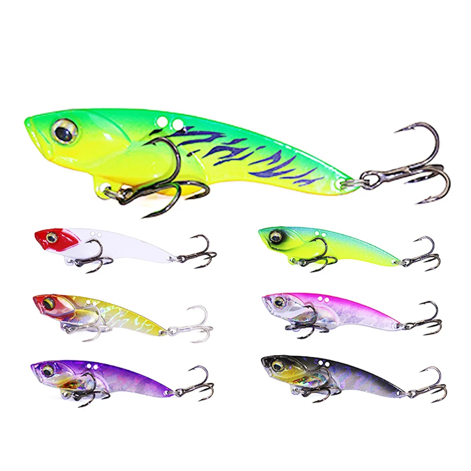 WALK FISH-señuelo de pesca giratorio de Metal, cebo duro Crankbait con anzuelo, 1 unidad, 3,5g/5g/7,5g/10g/14g - imagen 4