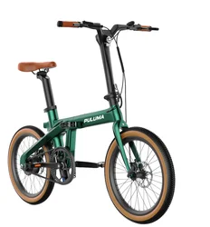 Bicicleta eléctrica plegable PULUMA PT20 – Fibra carbono ultraligera