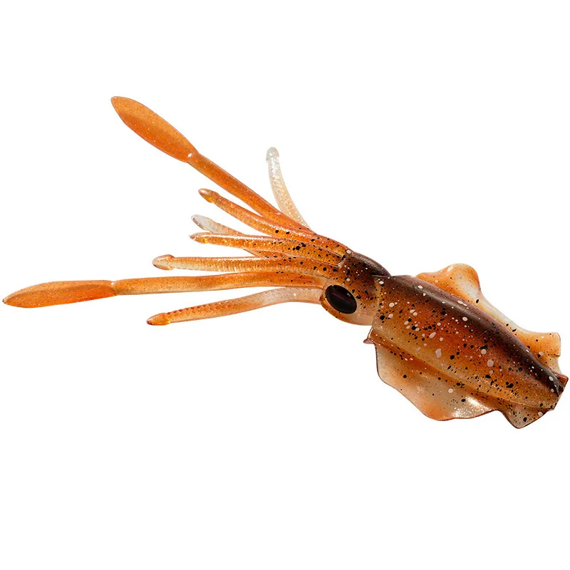 Falda calamar para trolling Octopus PVC 15 cm 60 g resistente - imagen 3
