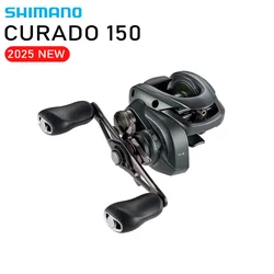 SHIMANO 2025 nuevo carrete de fundición CURADO 150MG/HG/XG 190g arrastre máximo 6kg engranaje de micromodo HAGANE MGL SPOOL III carrete de pesca