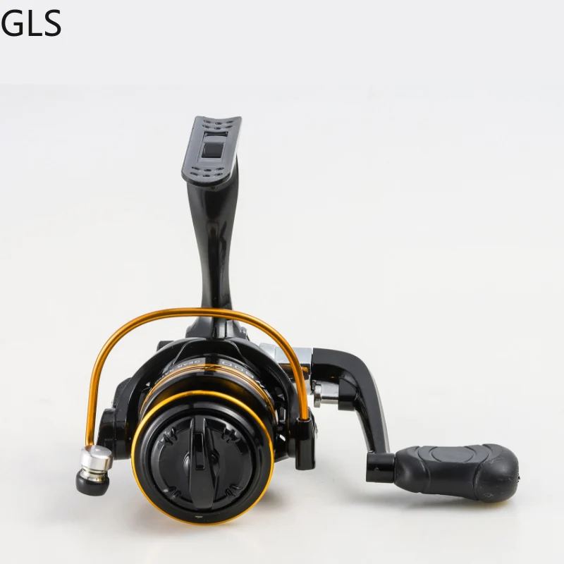 GLS-carrete de pesca de Metal, aparejo giratorio de lubina de agua salada, 500/800: 1, 5 + 1BB, nueva serie 5,2 - imagen 4