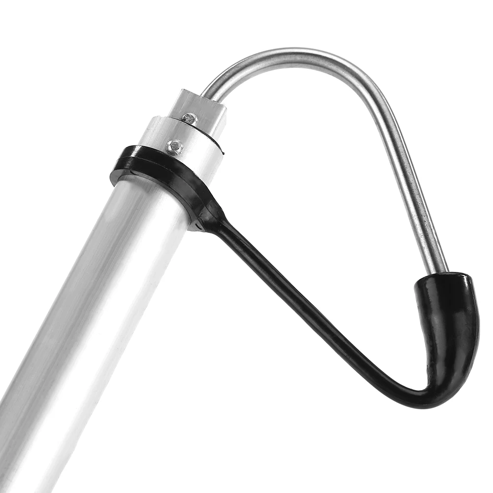 Gaff de pescado telescópico de acero inoxidable, anzuelo de lanza para pesca en el mar, soporte de Gaff de pesca Flexible, gancho de lanza, accesorios de herramientas de agarre - imagen 5