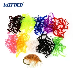 Wifreo Material para mosca nymph Scud – Tiras elásticas de silicona