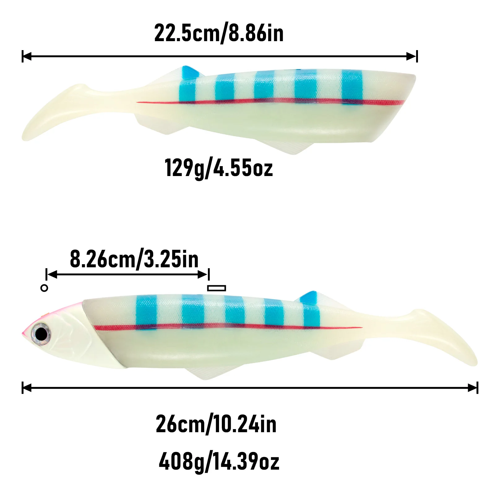 Mejore su experiencia de pesca con este cebo versátil y duradero