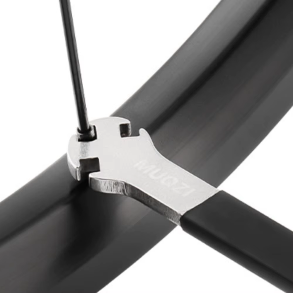 Llave múltiple para radios bicicleta acero inoxidable funda silicona