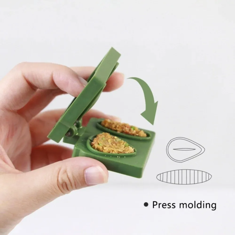 3 uds 2 en 1 diseño molde para cebo de pesca prensa molde para peces 3 uds Set accesorios para Señuelos de Pesca función DIY dispositivo de molde dispositivo DIY - imagen 2